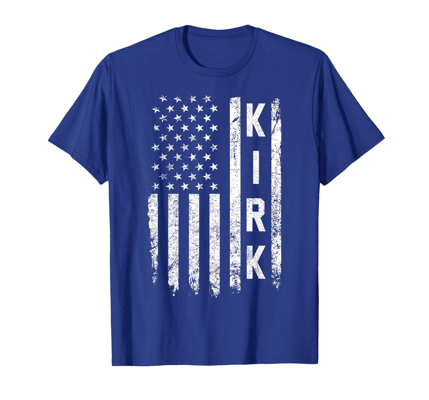 Retro Vintage Kirk US Flag T-Shirt