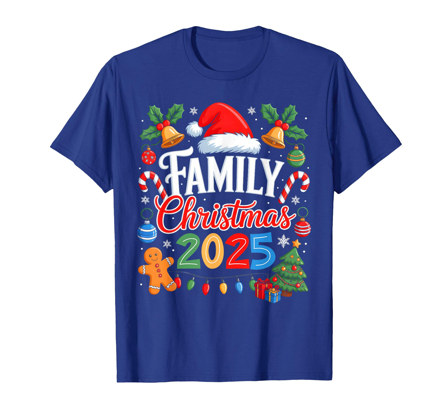 Family Christmas 2025 Matching Pajamas Xmas Family Christmas T-Shirt