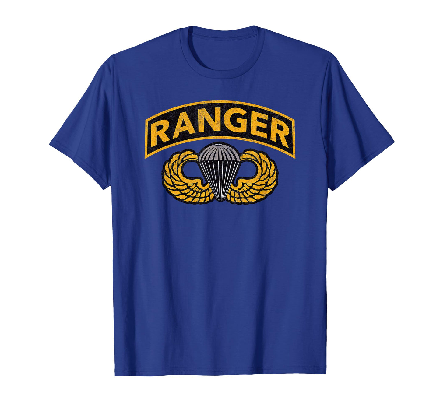 RANGER military air USA combat veteran soldier vet parachute T-Shirt