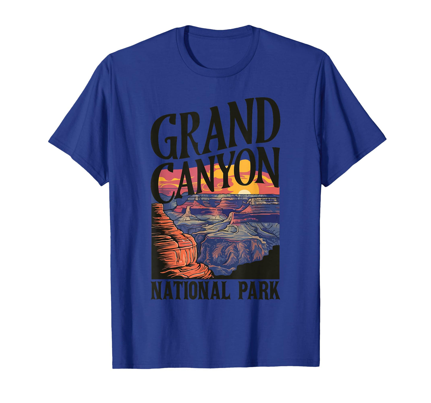 Grand Canyon National Park Classic Travel Hiking Camping T-Shirt
