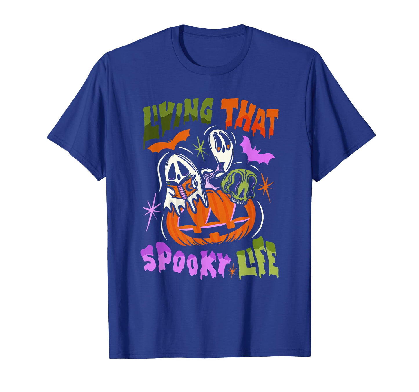 Wing That Darling Ghoul Spooky Life Halloween Design T-Shirt