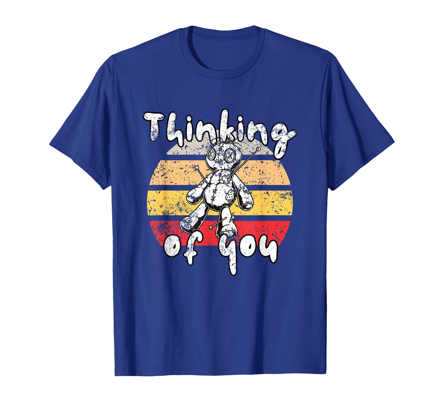 Thinking of You Funny Voodoo Doll Valentine's Day Joke T-Shirt
