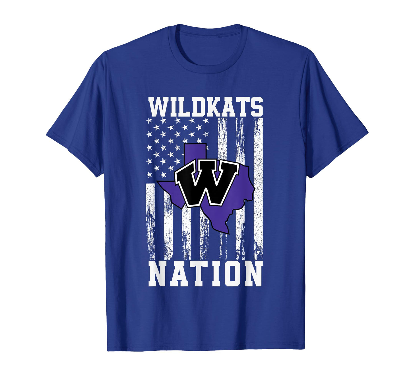Willis Wildkats Logo Nation HS T-Shirt