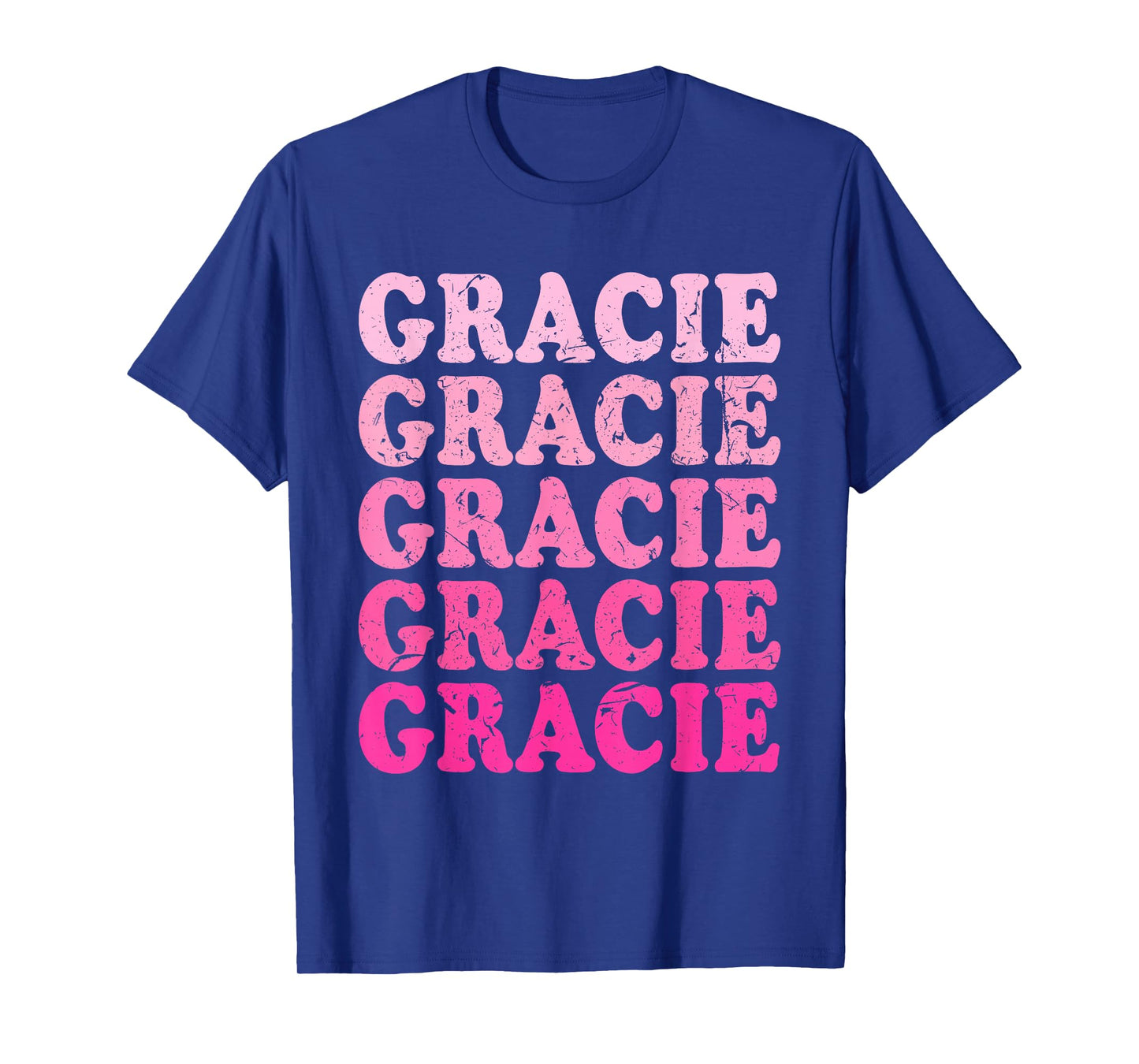 Retro Gracie First Name Personalized Gracie Groovy Vintage T-Shirt