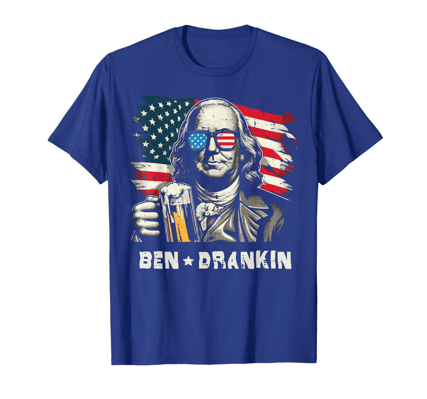 4th Of July Franklin Ben Drankin American Dad Men Women T-Shirt