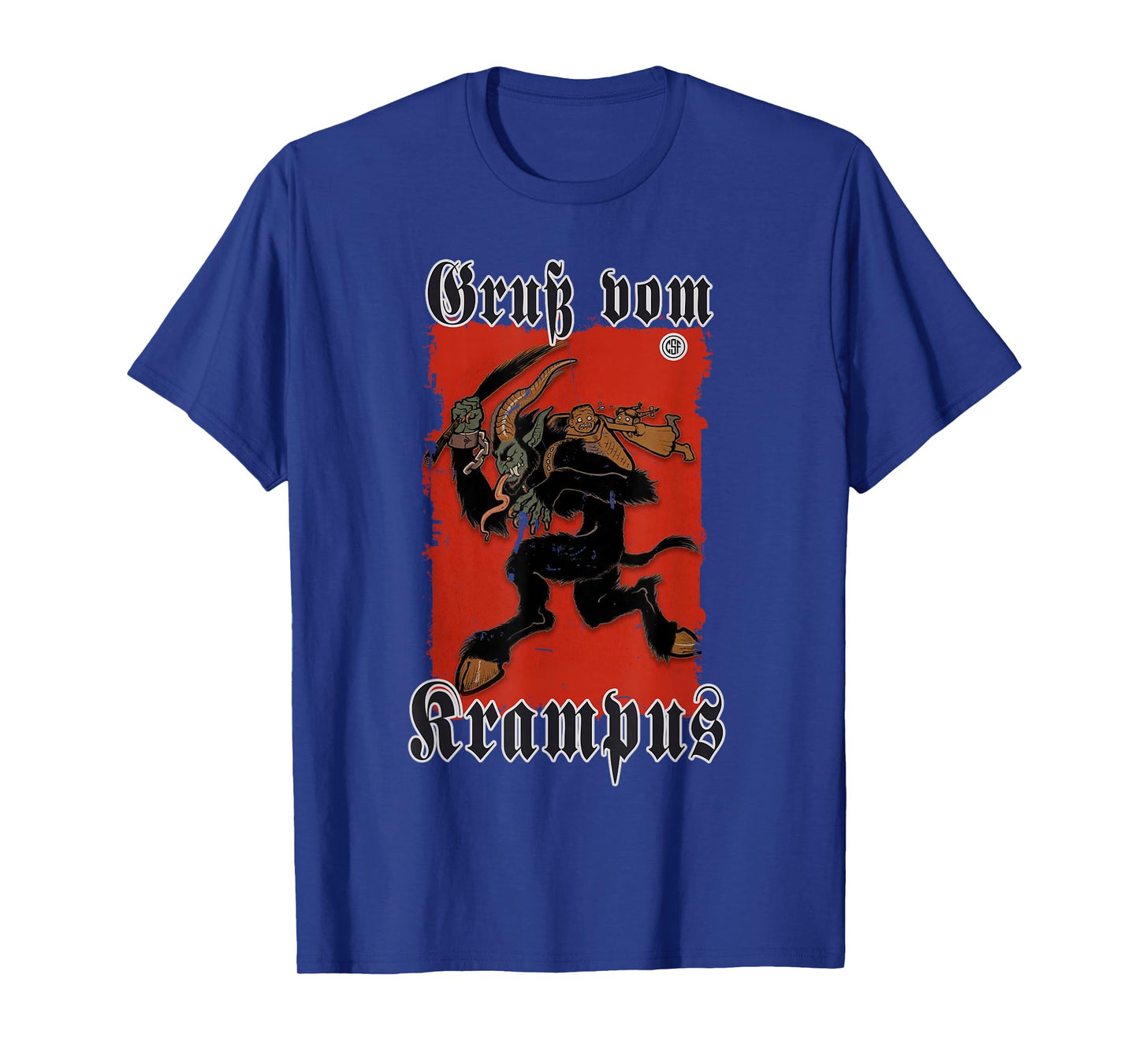 Greeting from Krampus Christmas Legend Figure T-Shirt