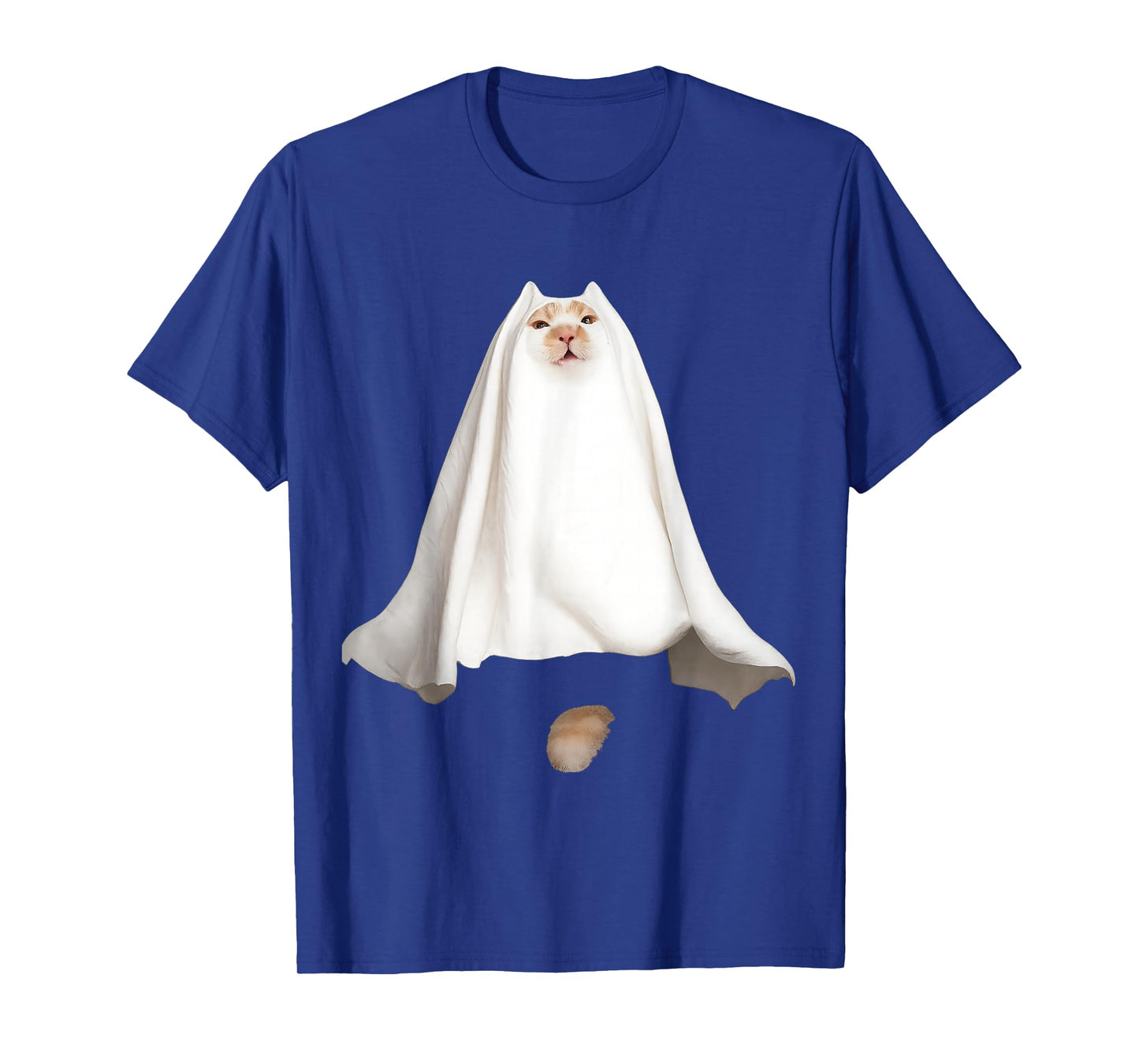 Cute Funny Wizard Cat Halloween Ghost Weird Kitten Cat Meme T-Shirt