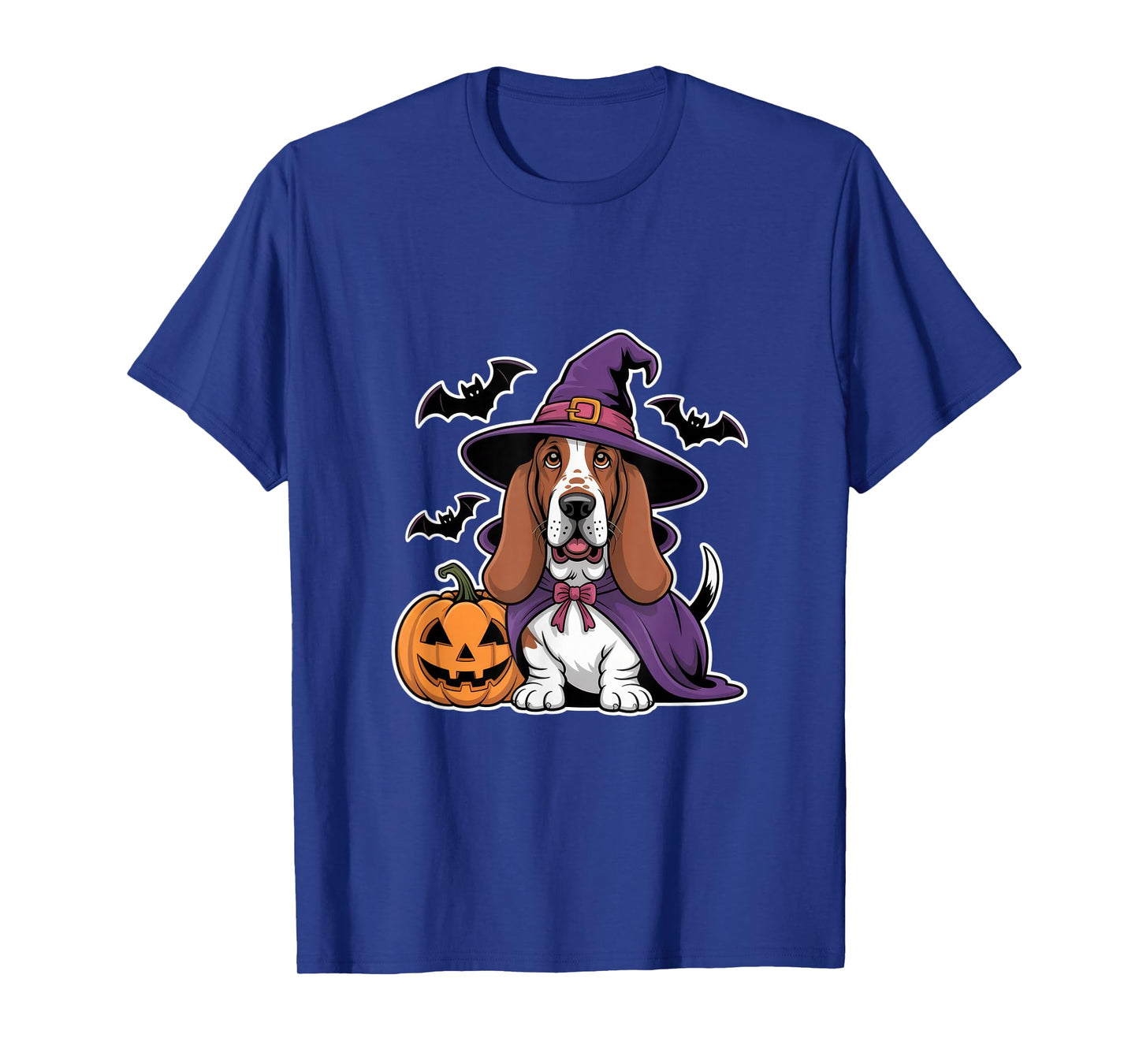 Cute Basset Hound Halloween Costume Dog Lovers Funny Pet T-Shirt