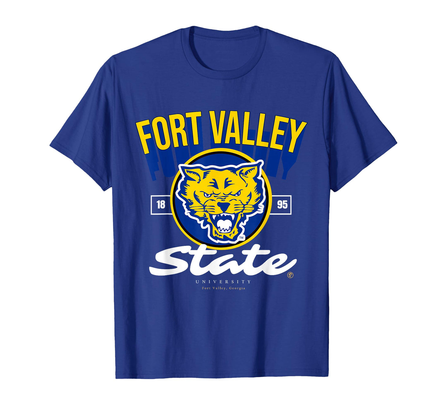 The Yard - Fort Valley State University - FVSU Fade HBCU T-Shirt