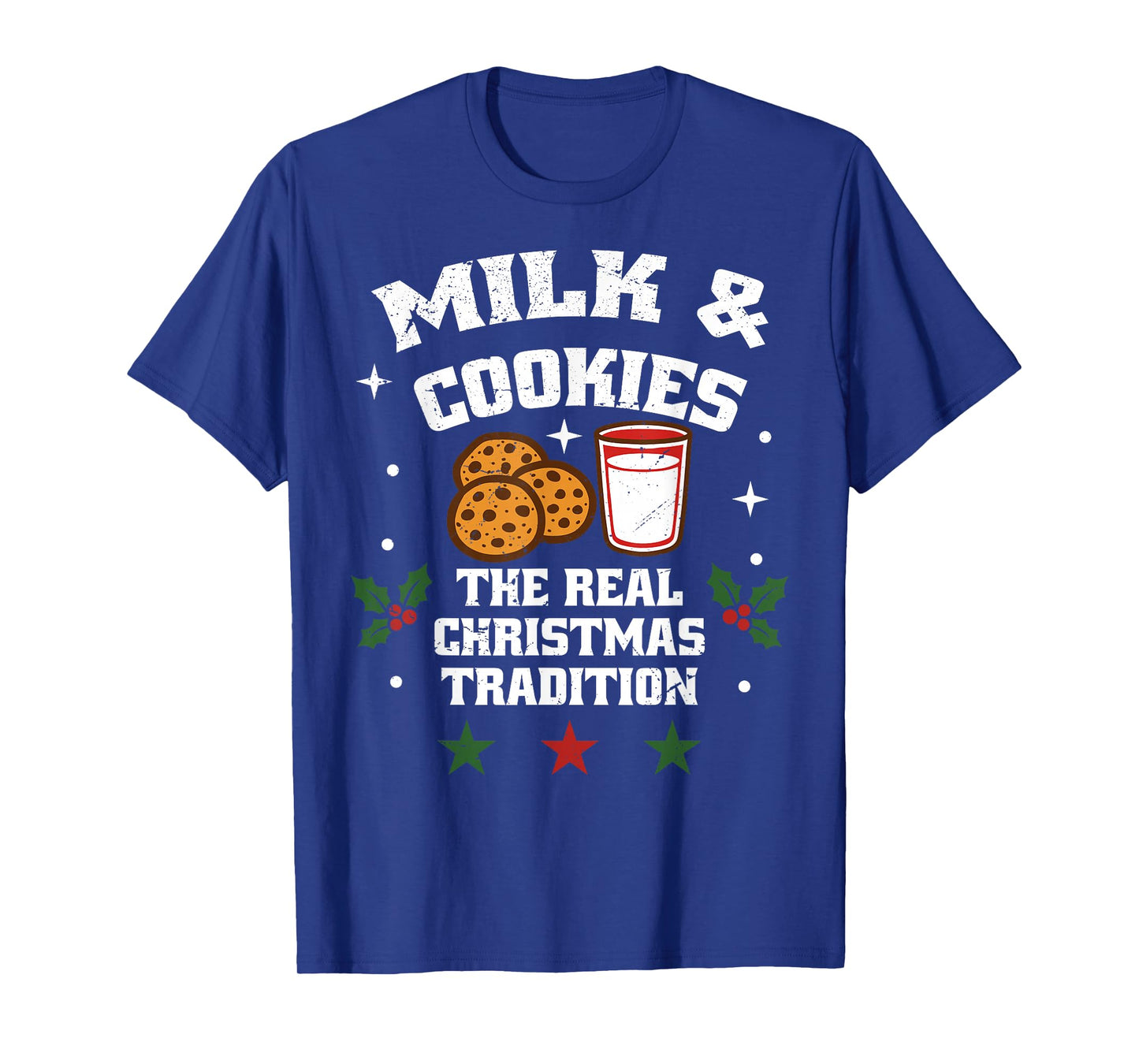 Milk and Cookies Christmas Santa Xmas Family Celebration T-Shirt