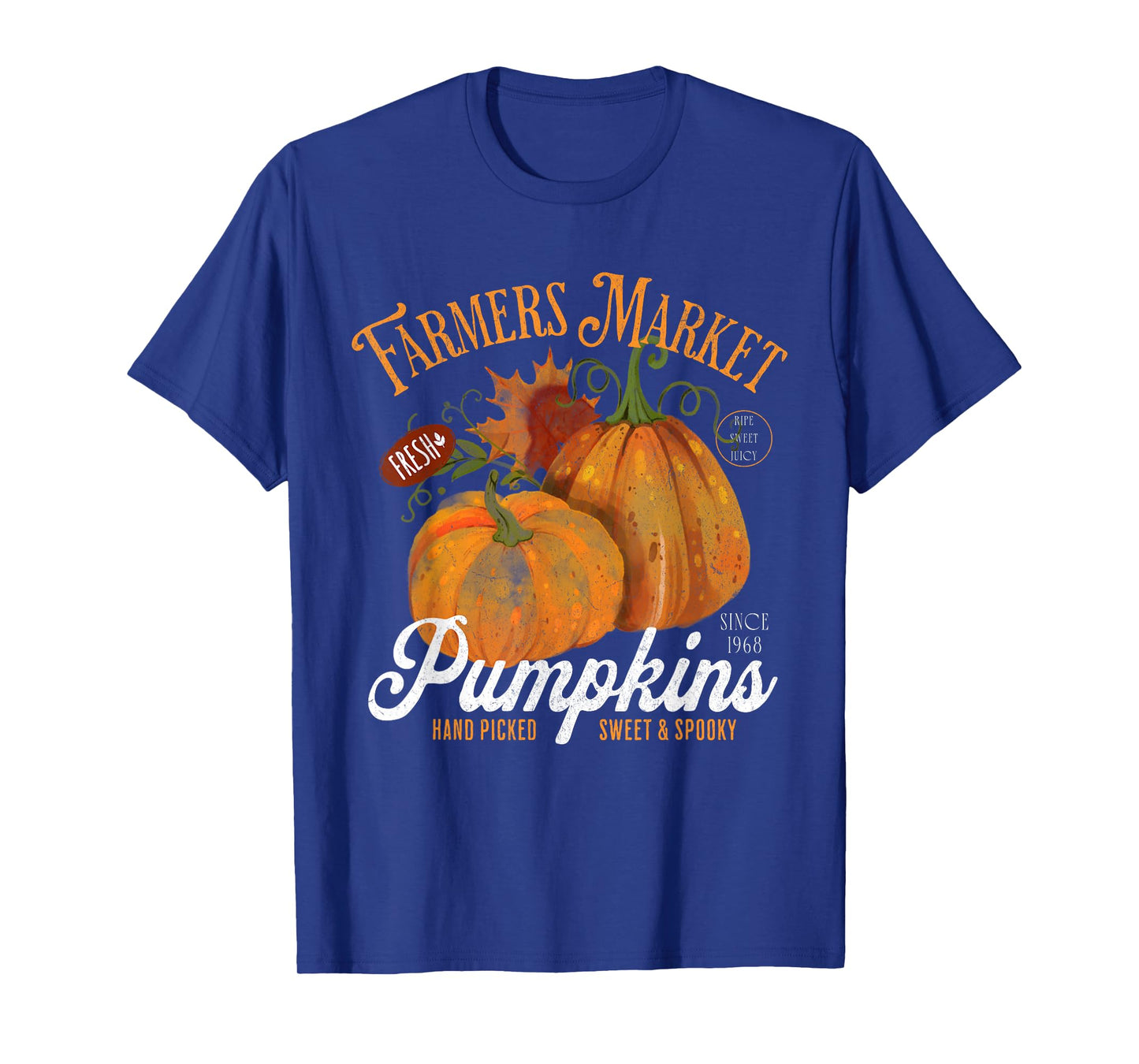 Farmers Market Pumpkins Farm Fresh Thanksgiving Pumpkins T-Shirt