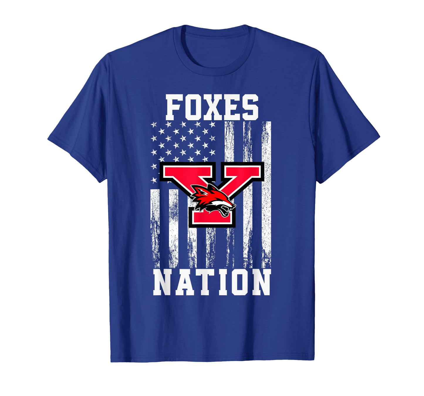 Yorkville Foxes Logo Nation HS T-Shirt