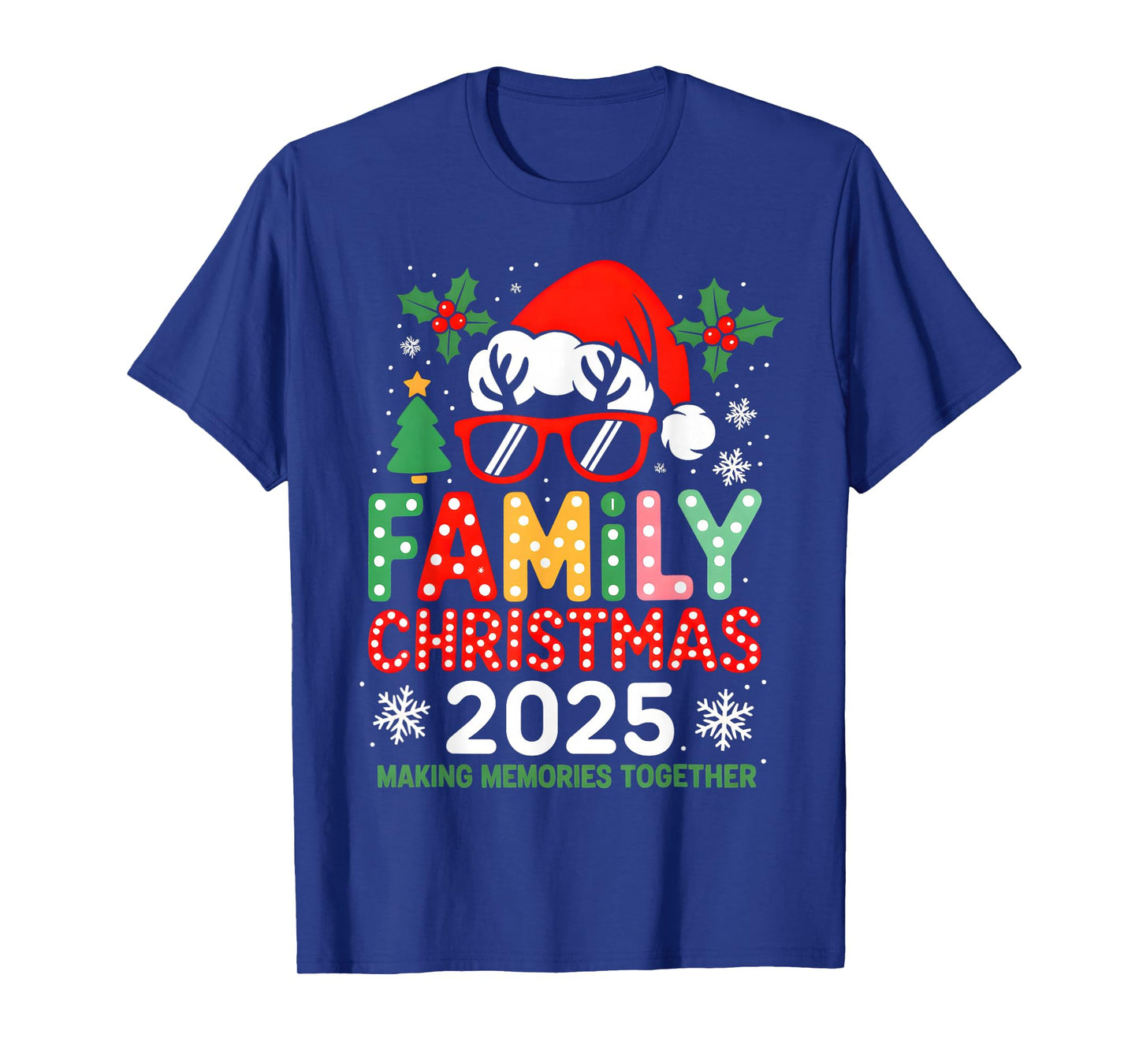 Family Christmas 2025 Christmas Squad Xmas Matching Pajamas T-Shirt