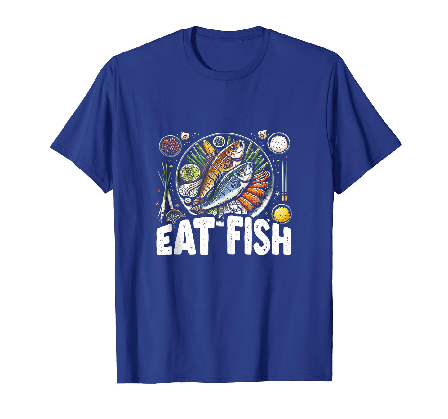 Funny Pescatarian Fishing Fisherman Gift For Men - Eat Fish Tank Top