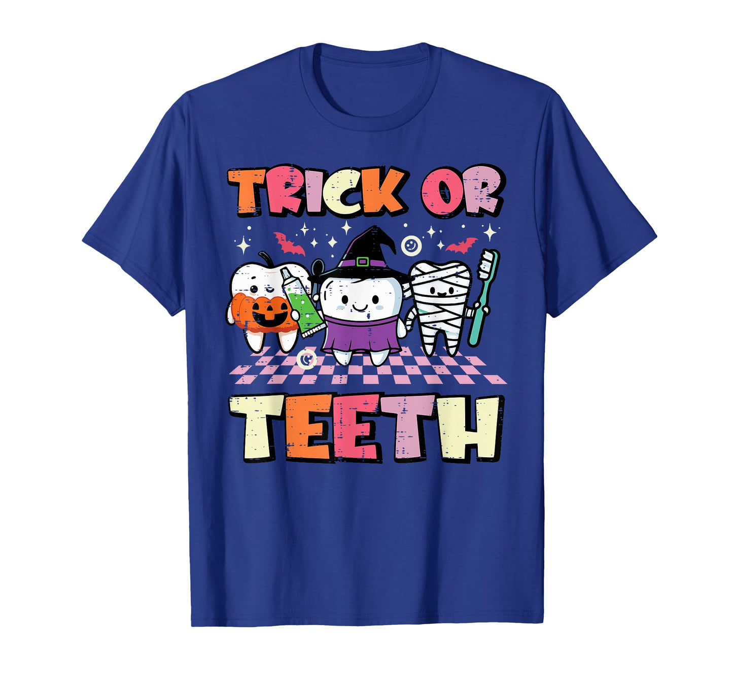 Halloween Dentist Trick Or Teeth Dental Costume Men Women T-Shirt