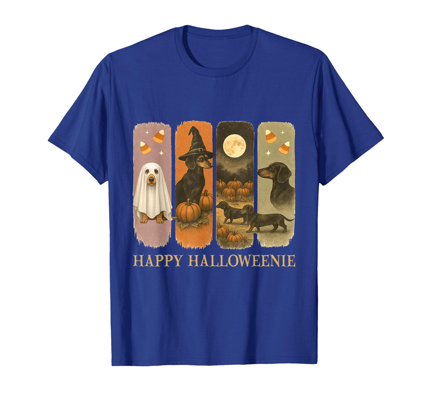 Haunted Sausage Squad Fall Costume Gift T-Shirt