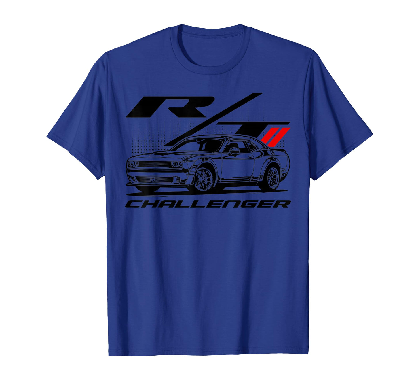 Retro Car Challenger Basic Classic Automotive Performance T-Shirt