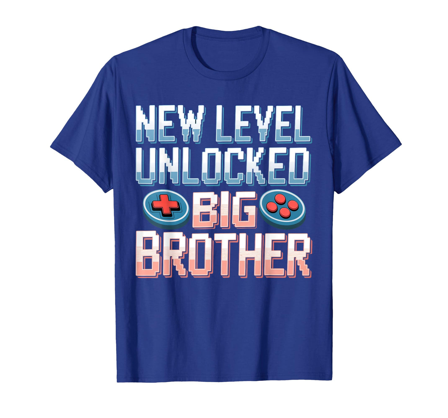 New Level Unlocked Big Brother Loading Funny Gamer Kids T-Shirt