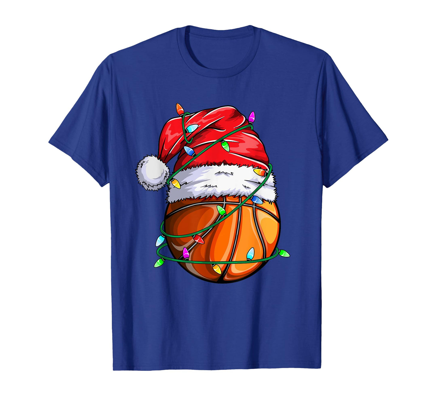 Santa Sports Design- Christmas Hooper Basketball Player T-Shirt