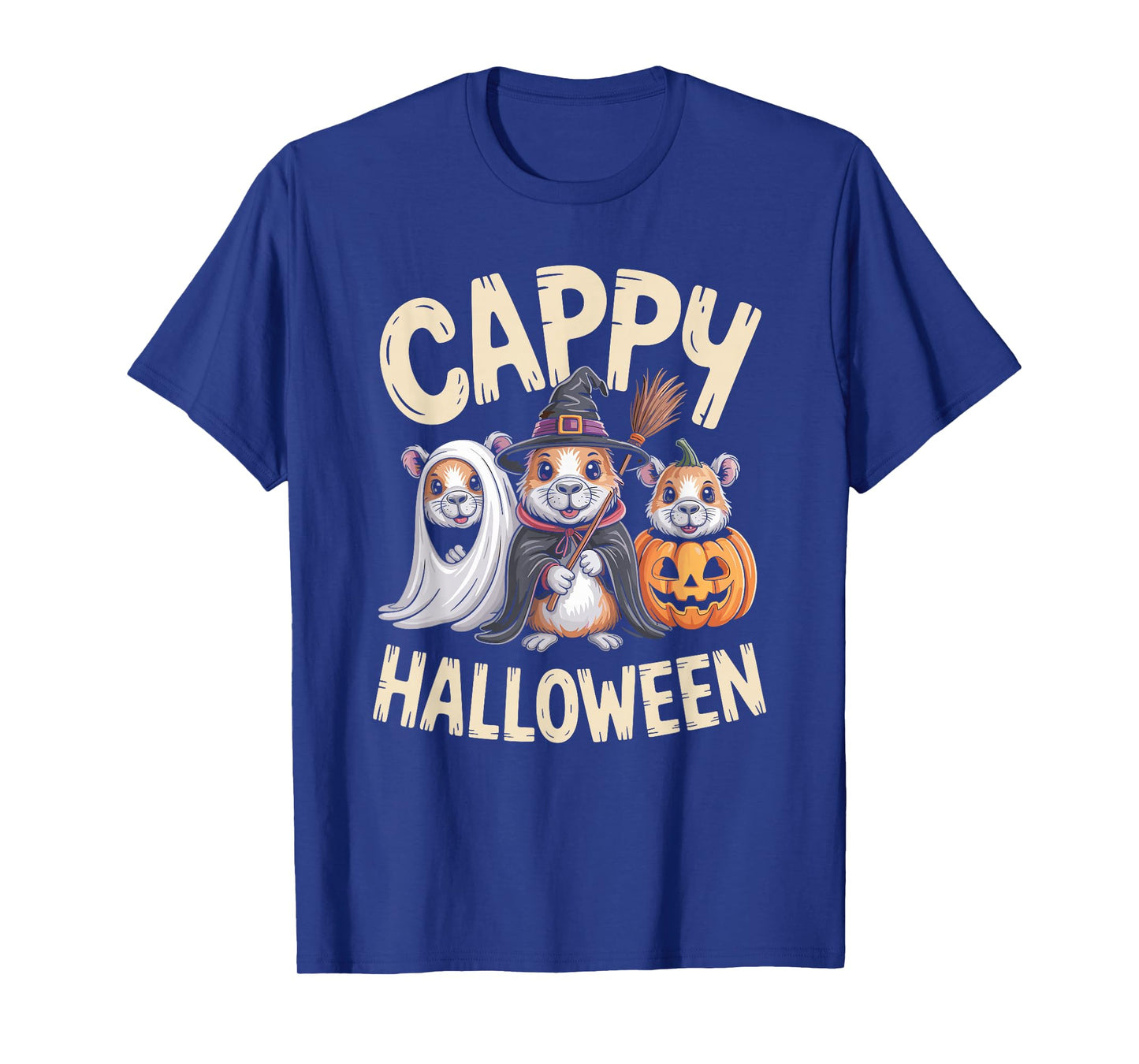 Cappy Halloween Funny Capybara T-Shirt