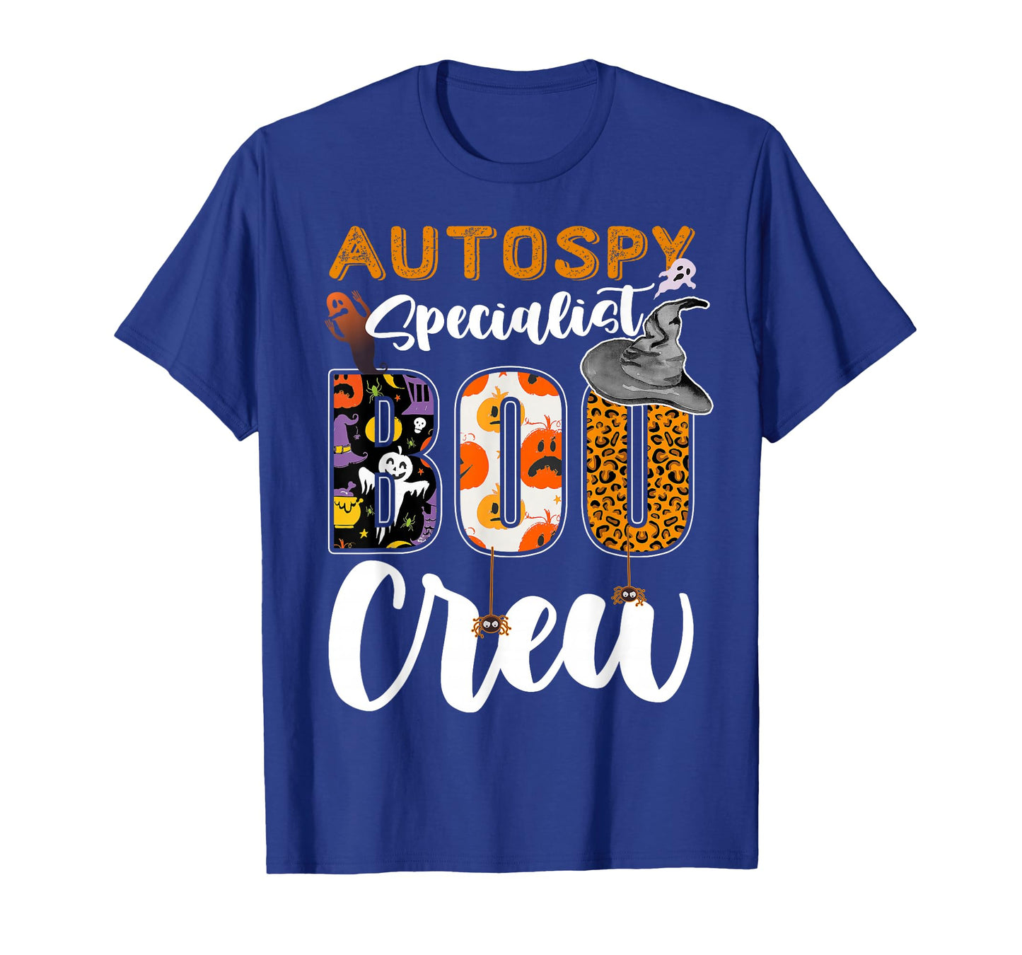 Autospy Specialist Boo Crew Halloween Match Forensics T-Shirt