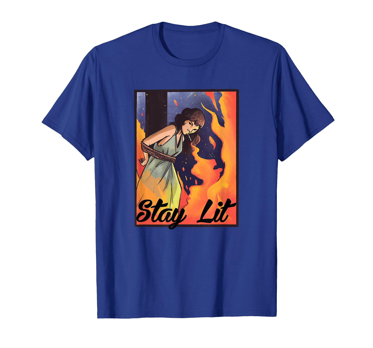 Burning Witch Smoking - Stay Lit T-Shirt