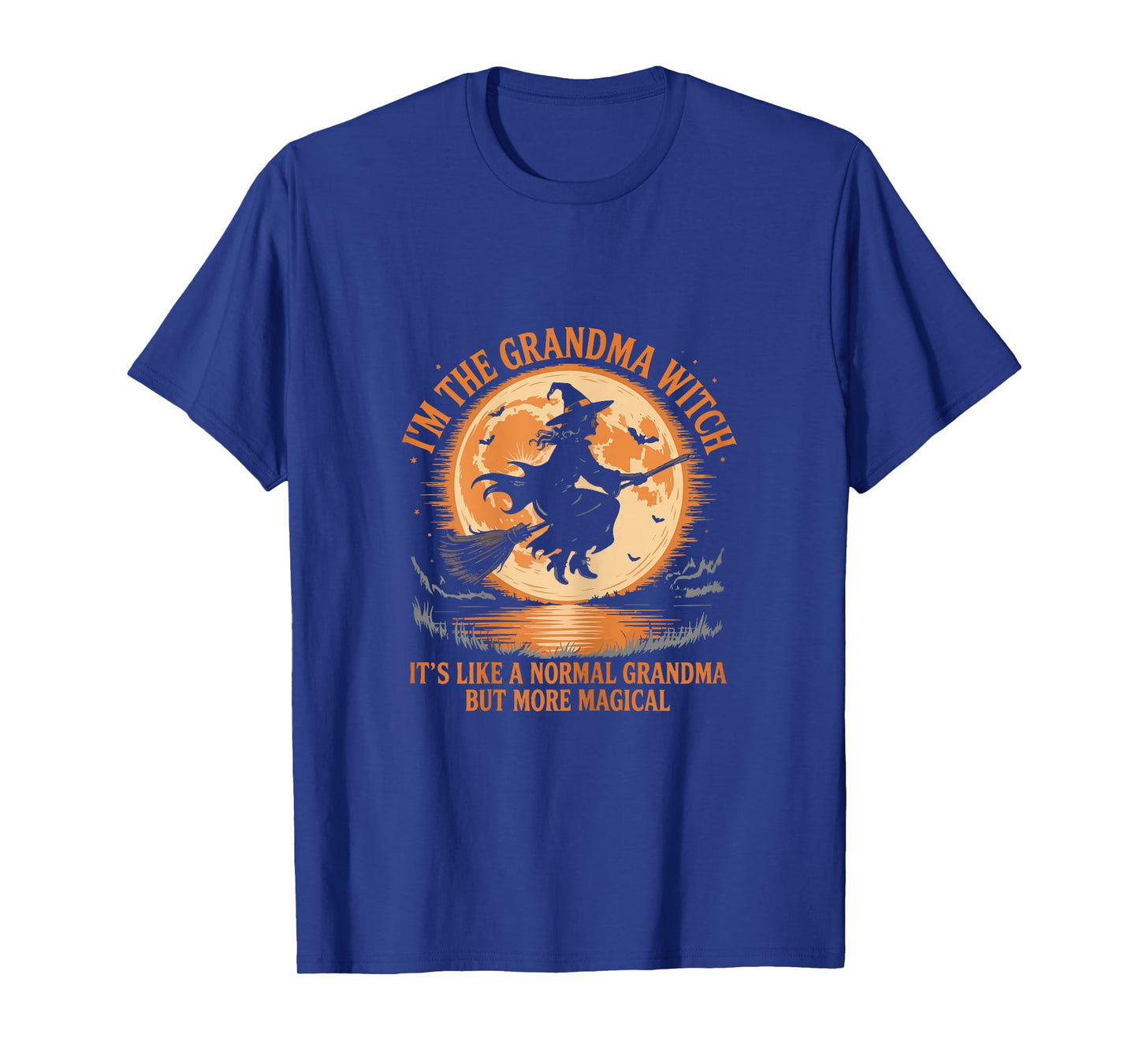 Grandma Witch Magical Halloween Design T-Shirt