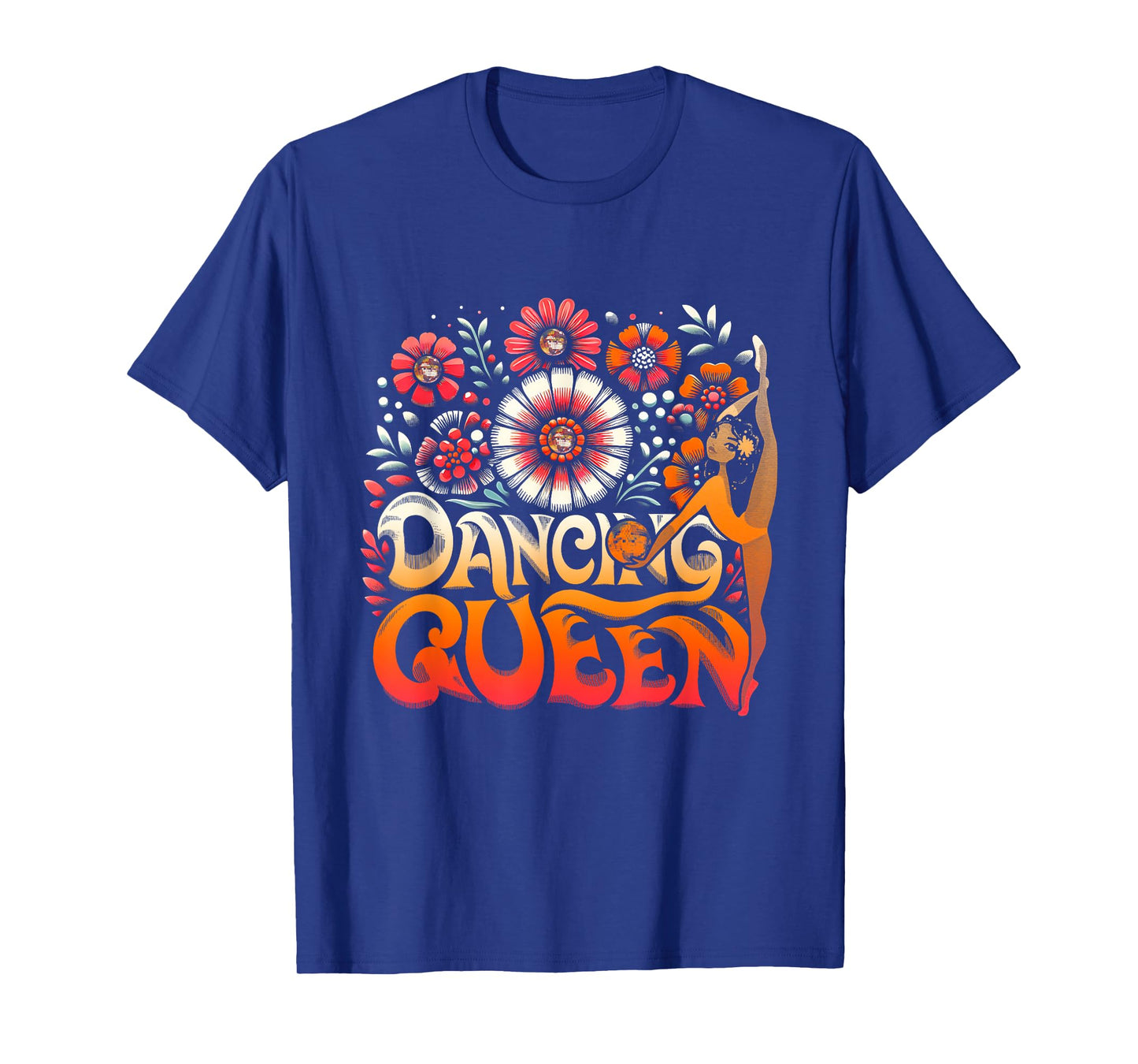 Dancing a Queen Dancing Vintage 70s 80s For Dance Parties T-Shirt