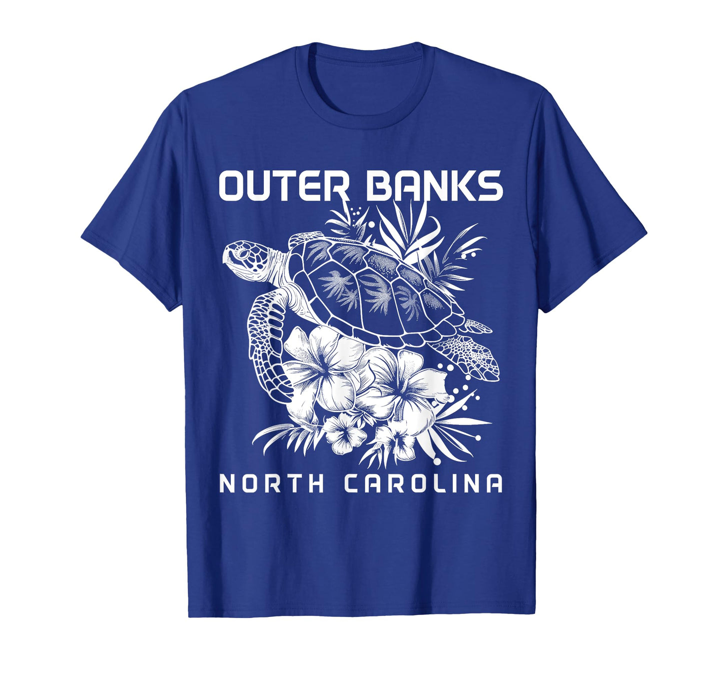 Outer Banks North Carolina Sea Turtle Surf Surfer T-Shirt