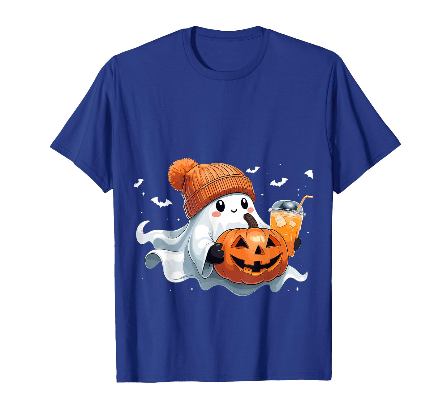 Cute Ghost Halloween Costume Funny Spooky Season T-Shirt