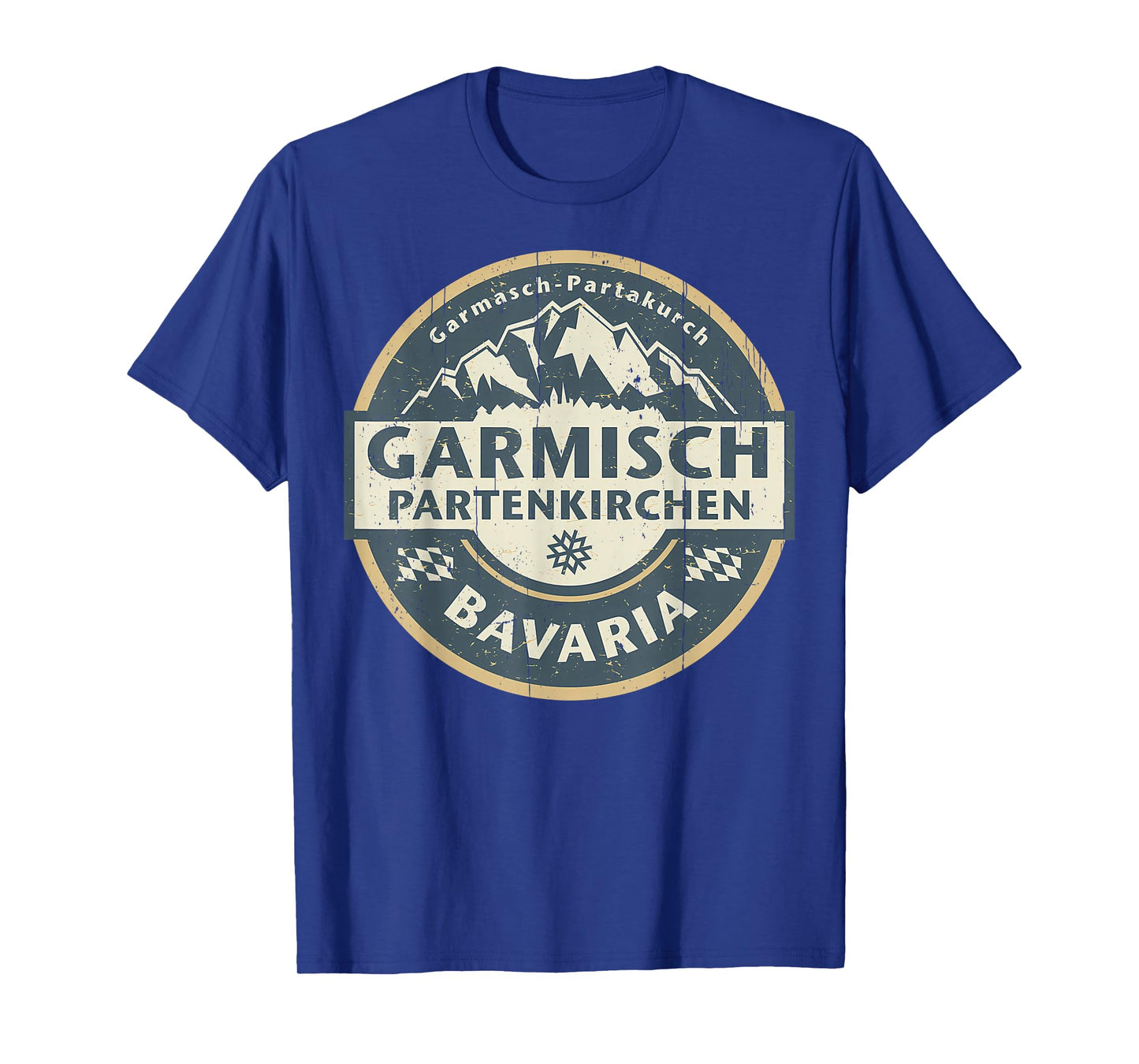Vintage Garmisch-Partenkirchen, Bavaria, Germany Mountain T-Shirt