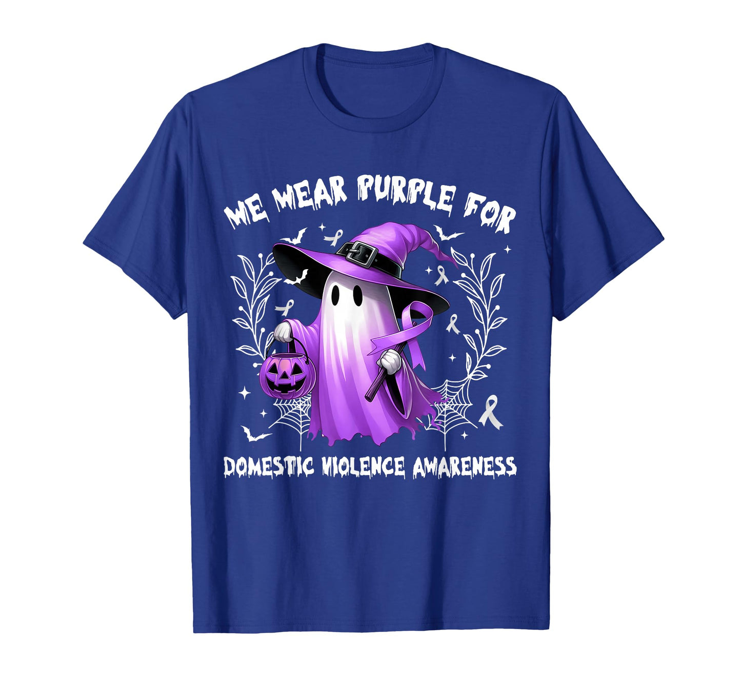 We Wear Purple for Domestic Violence Awareness Costume T-Shirt