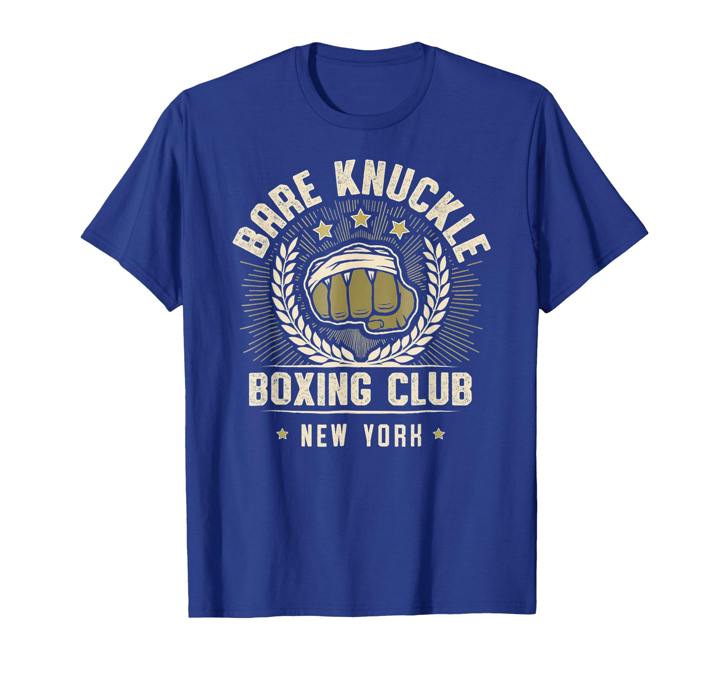 Vintage Bare Knuckle Boxing Club Est 1950 Boxing Hand T-Shirt