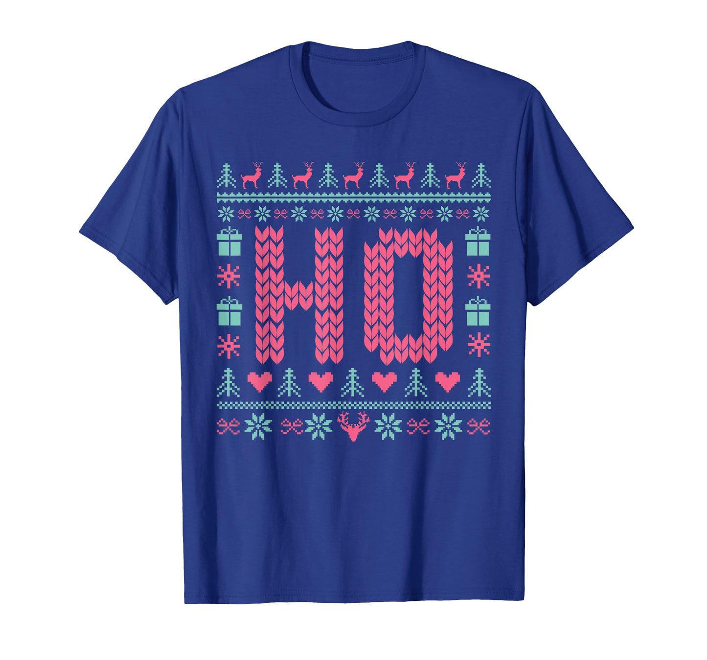 Ho Where's My Ho at? Merry Christmas Couples Matching Ugly T-Shirt