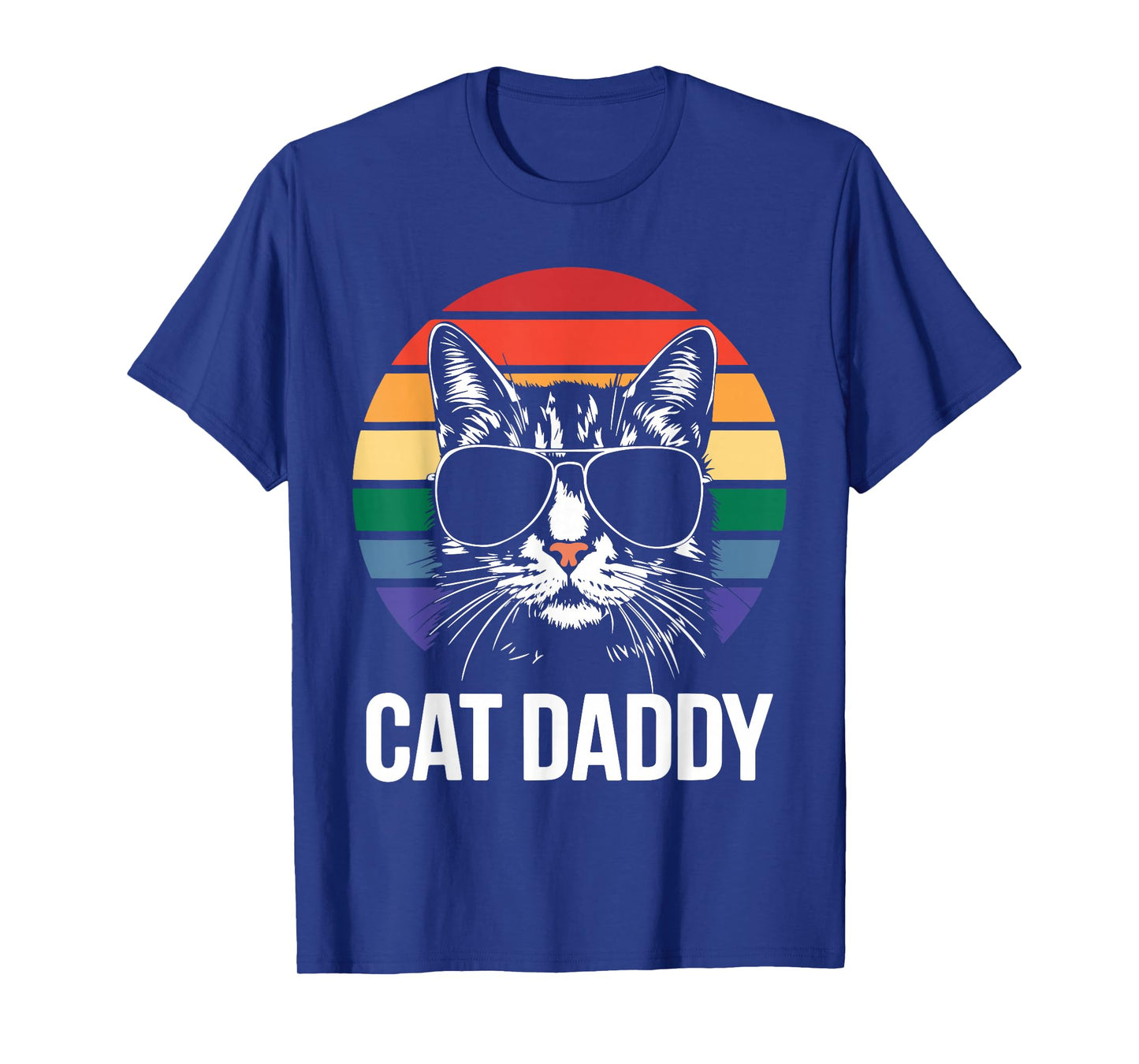 Cat Daddy Shirt Best Cat Dad Ever Men Fathers Day T-Shirt