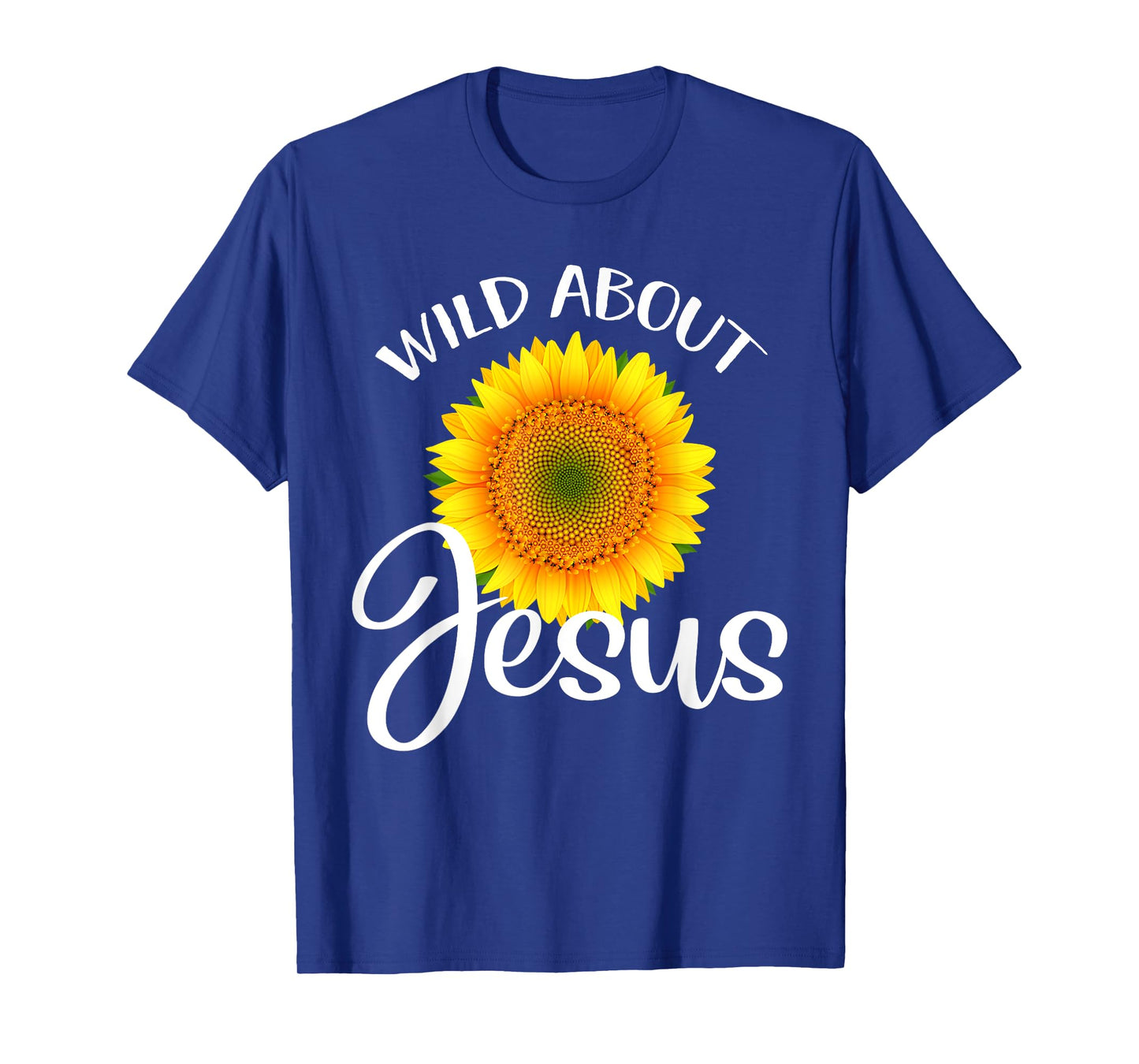Wild About Jesus Shirt Sunflower VBS Sunday School Teacher T-Shirt for Men Women