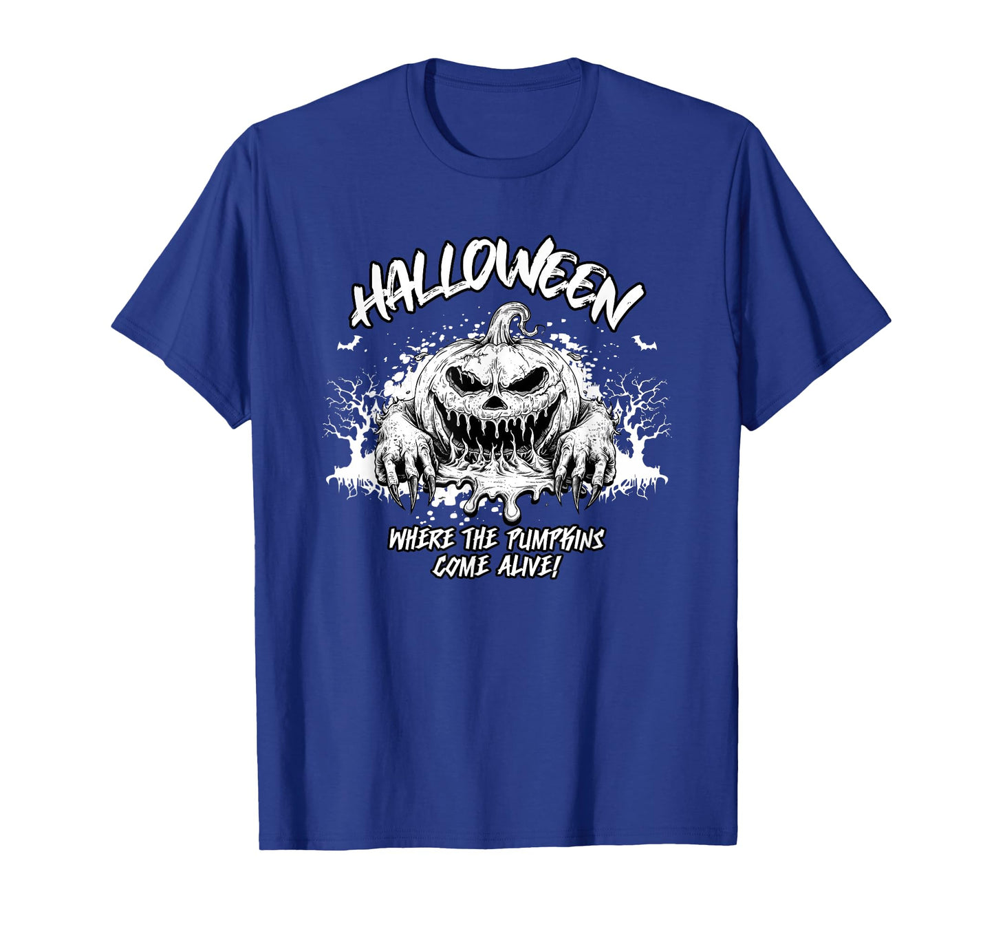 Halloween Where The Pumpkins Come Alive Witch Hat Magic T-Shirt