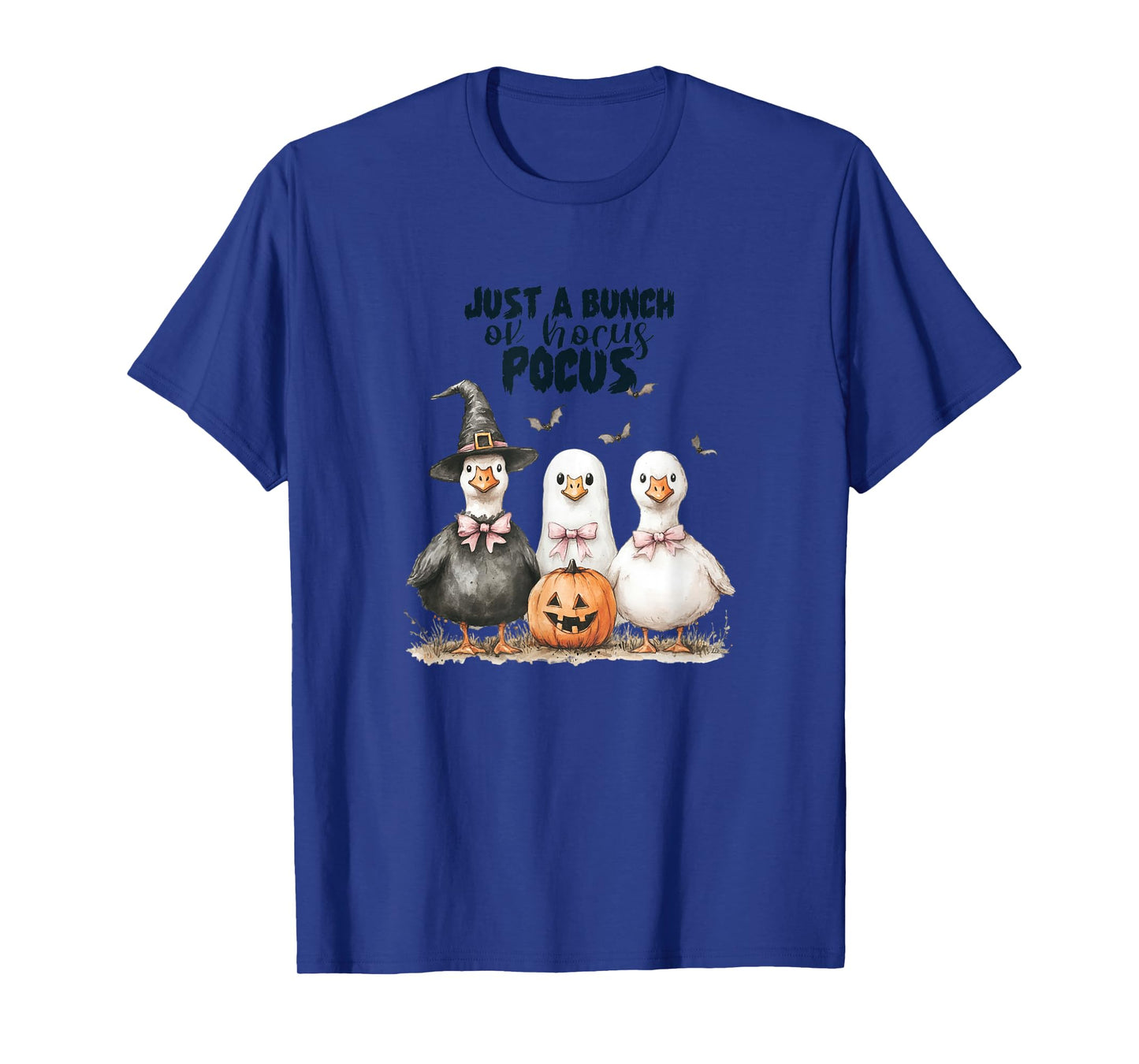 Funny Halloween Goose, Witch Ghost Cute Pet Costume T-Shirt