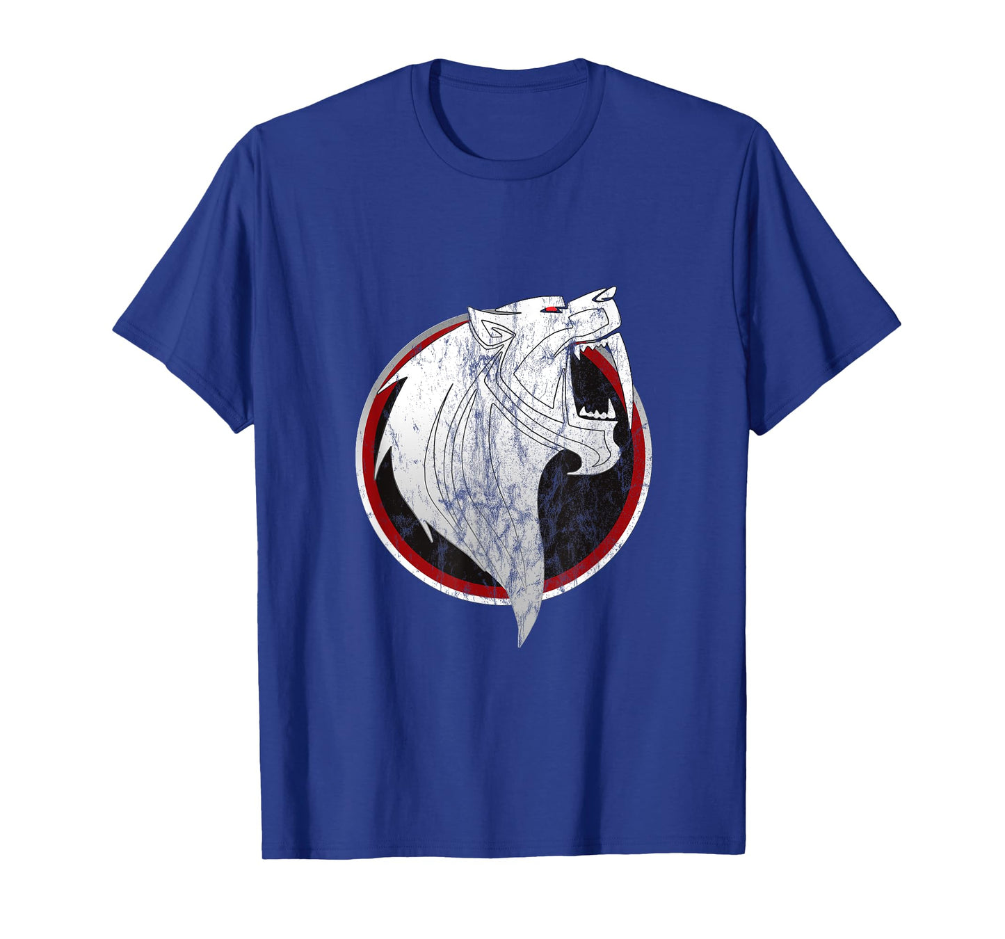 Mountain Sabertooth Tiger Vintage Distressed Tiger Gym T-Shirt