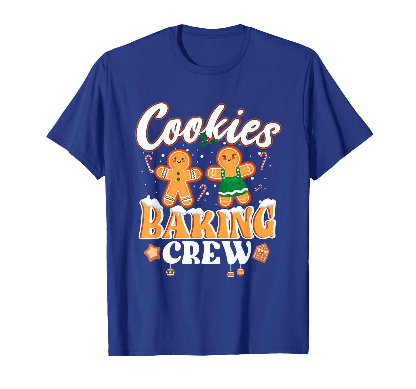Christmas Cookie Baking Crew Family Matching Baking Team T-Shirt