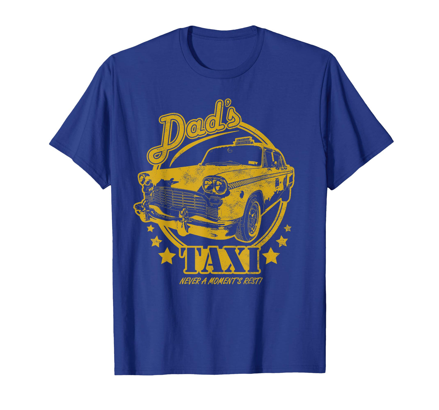 Dad's Taxi - Funny Yellow Taxi Cab T-Shirt