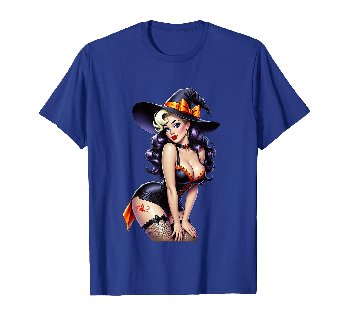 Midnight Witch Pinup T-Shirt