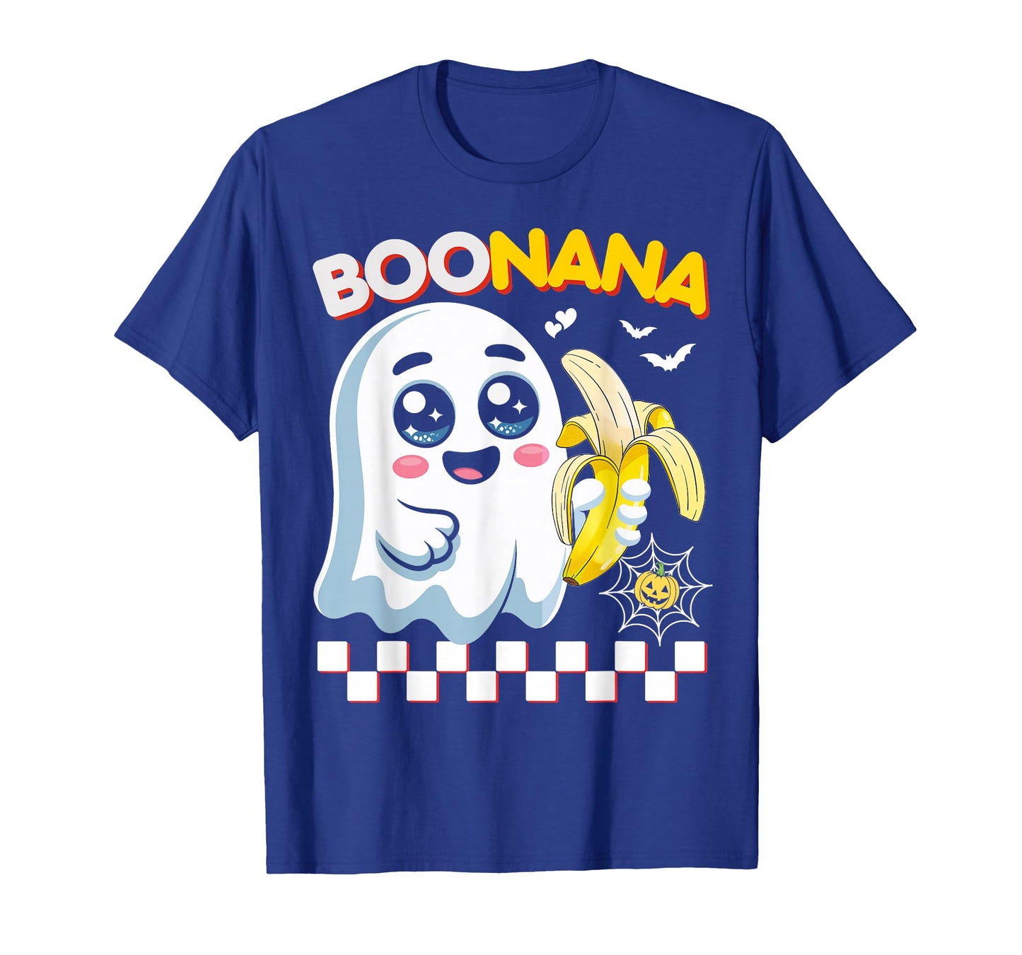 Funny BooNana Halloween Ghost Boo Banana Cute Boy Girl Kids T-Shirt