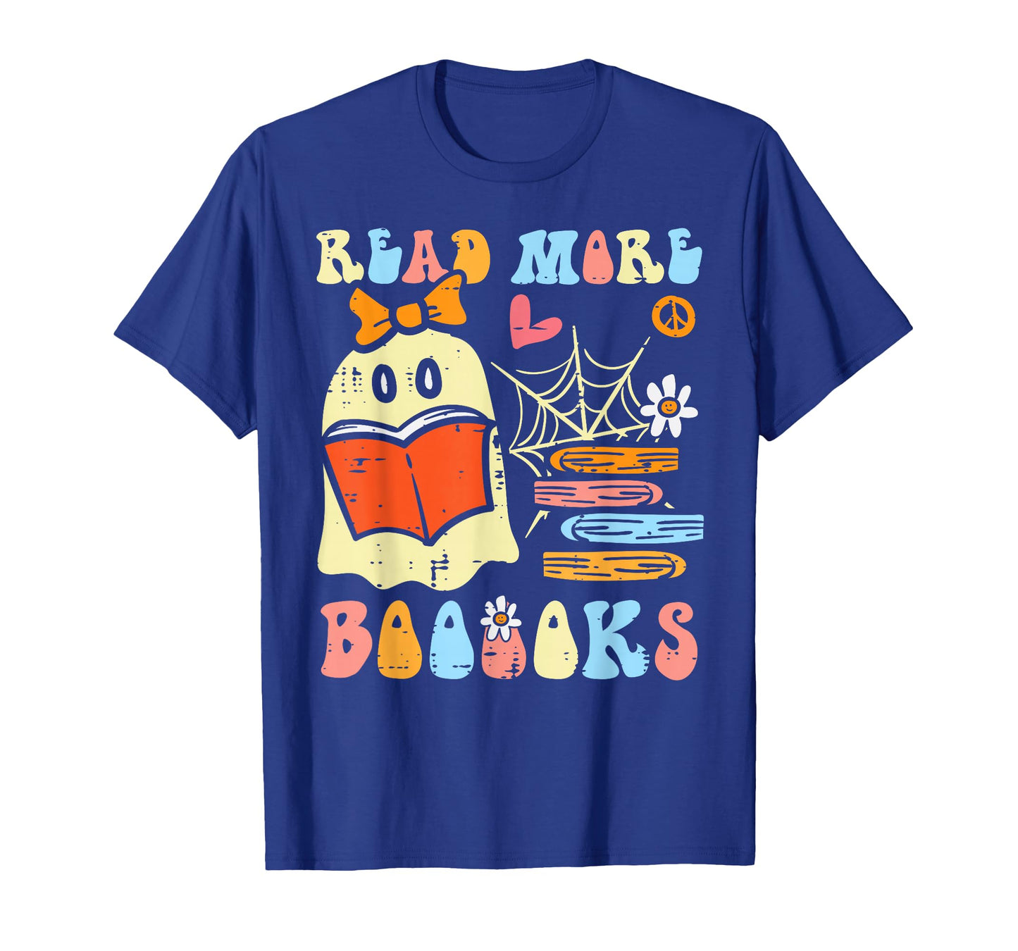 Halloween Teacher Read More Books Librarian Costume Women T-Shirt