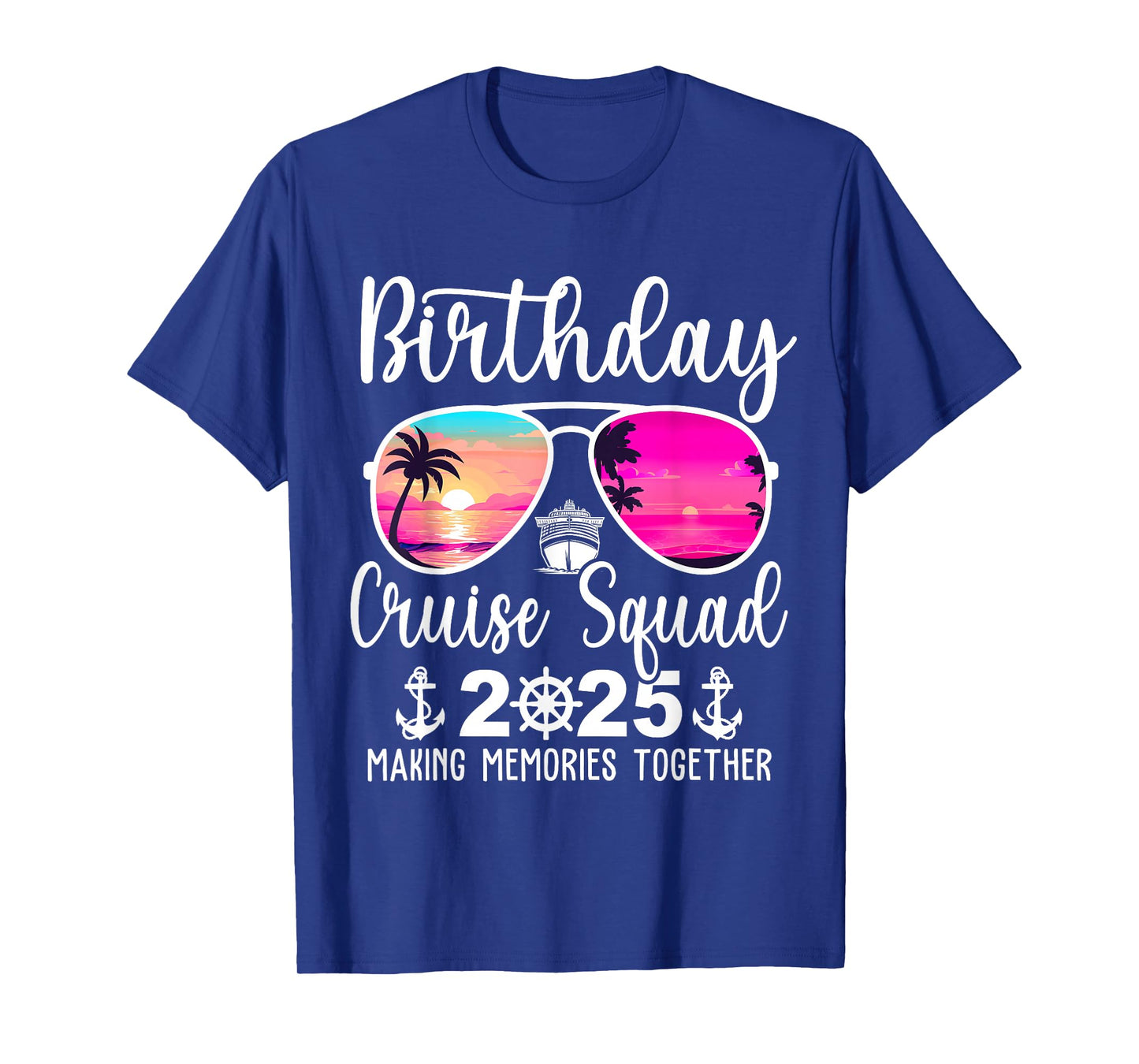 Birthday Cruise Squad 2025 Cruising Summer Vacation Trip T-Shirt