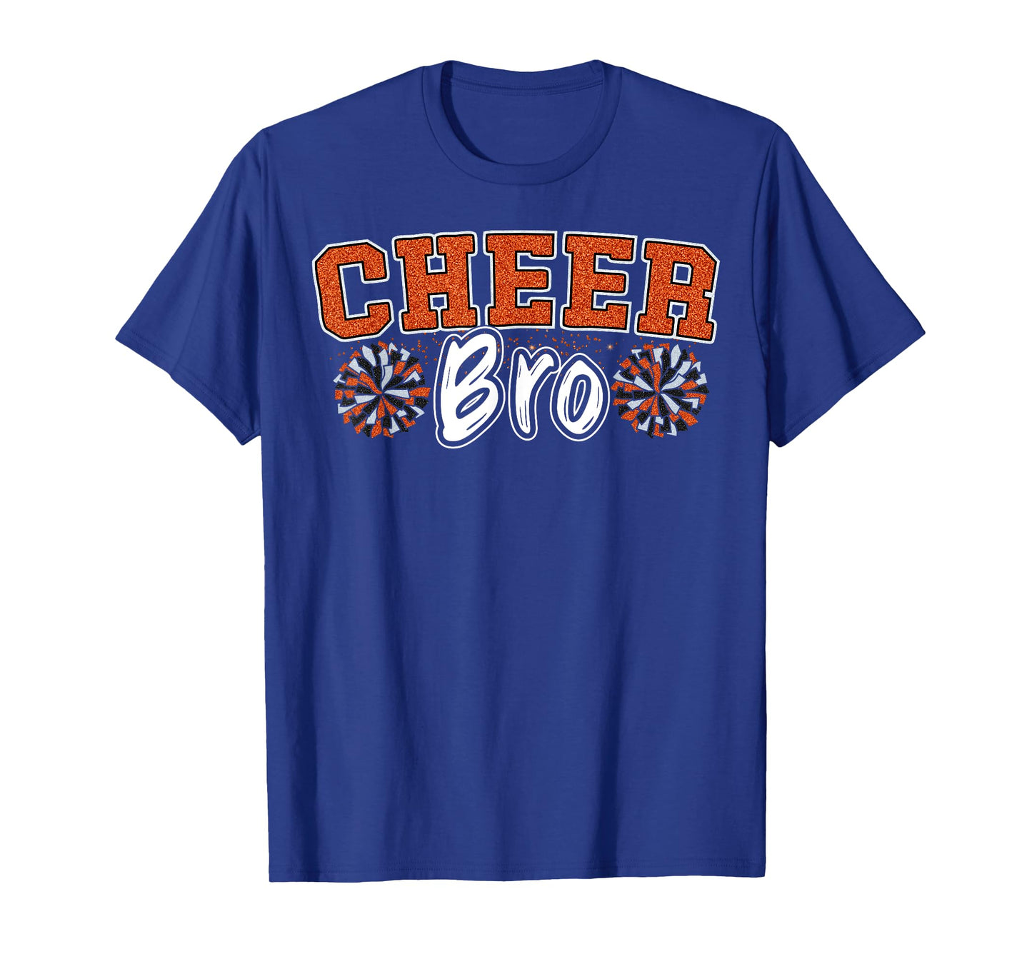 Cheer Bro My Favorite Cheerleader Calls Me Brother Orange T-Shirt