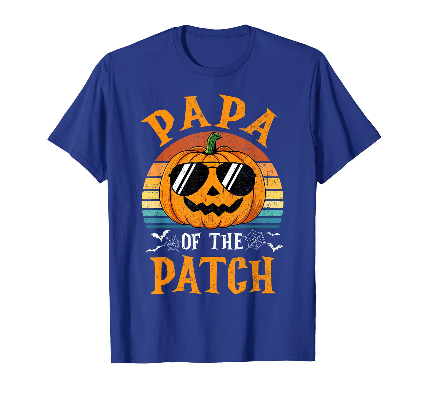 Pumpkin Papa Of The Patch Halloween Costume Family T-Shirt