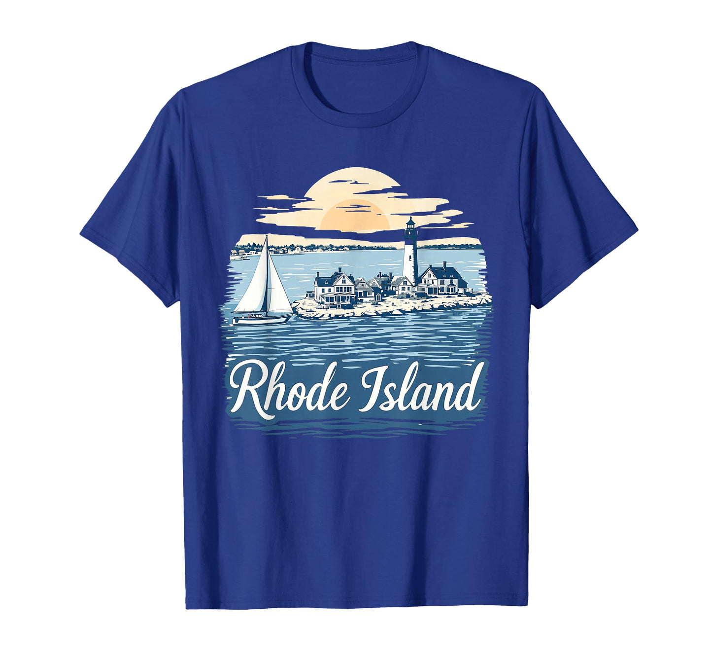 Vintage Rhode Island Retro T-Shirt