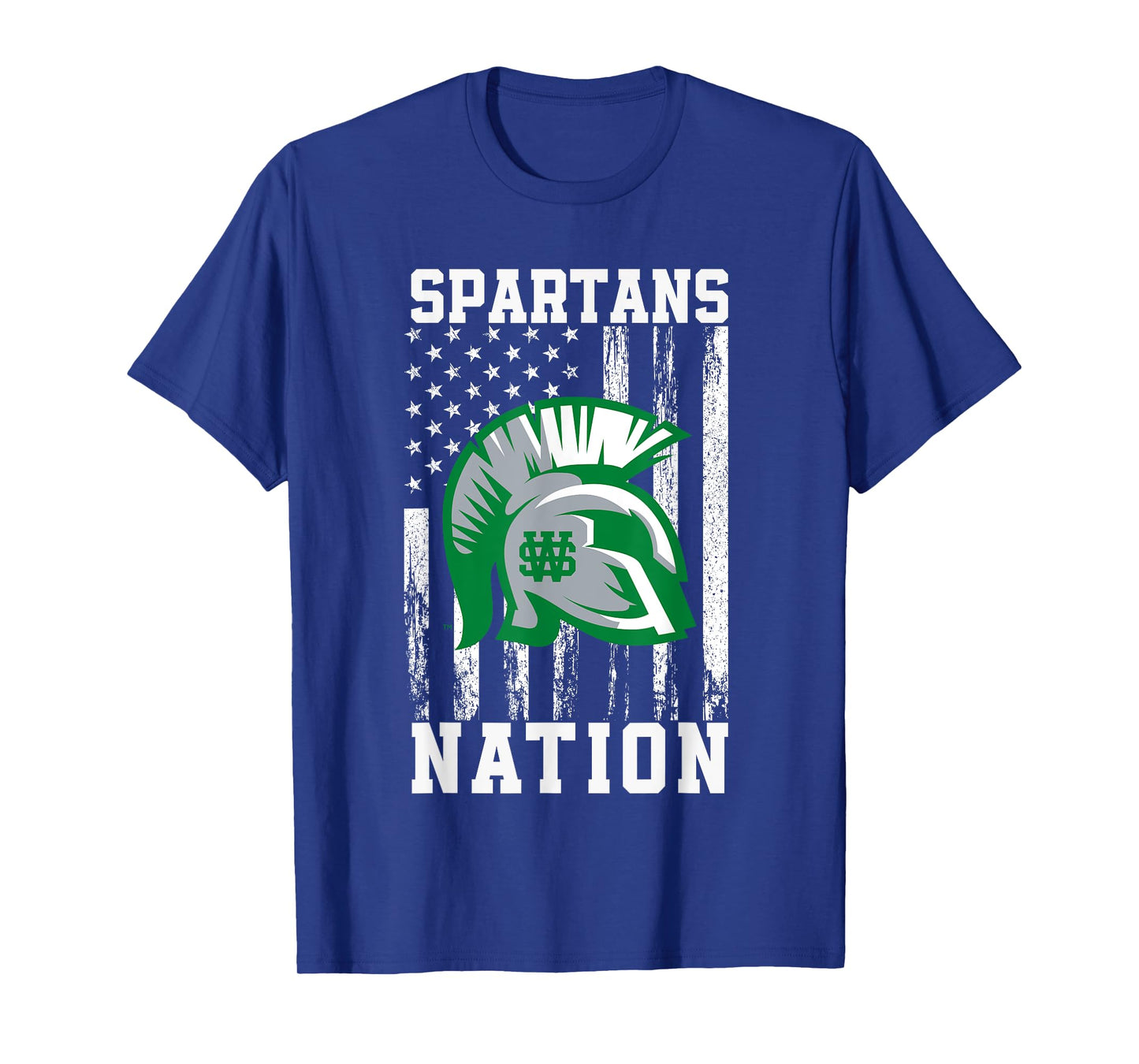 White Station Spartans Logo Nation HS T-Shirt