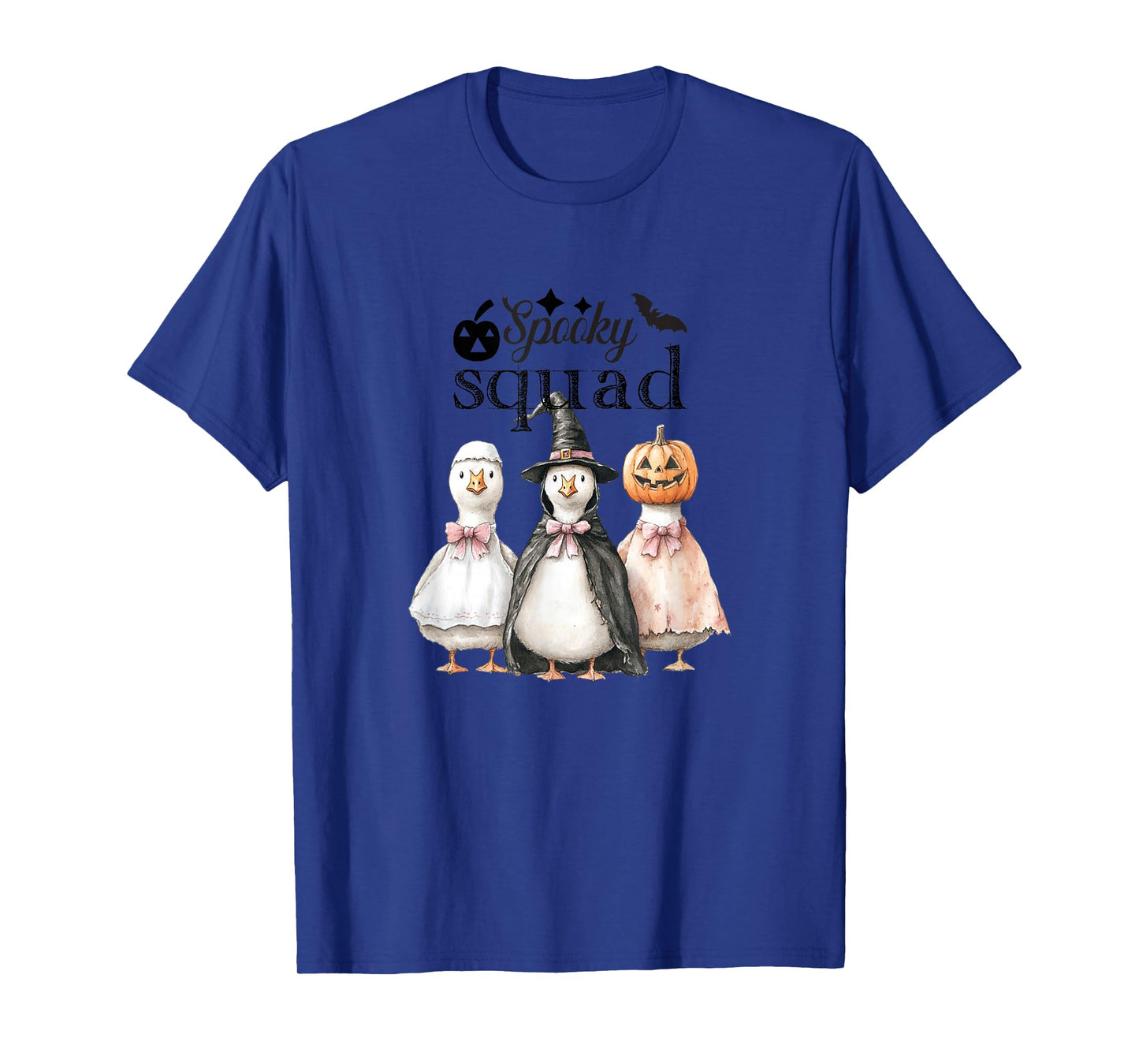 Funny Halloween Duck, Witch, Pumpkin, Ghost Cute Pet Costume T-Shirt